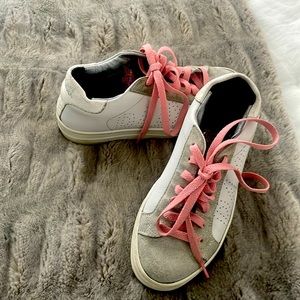 P448 low platform sneakers